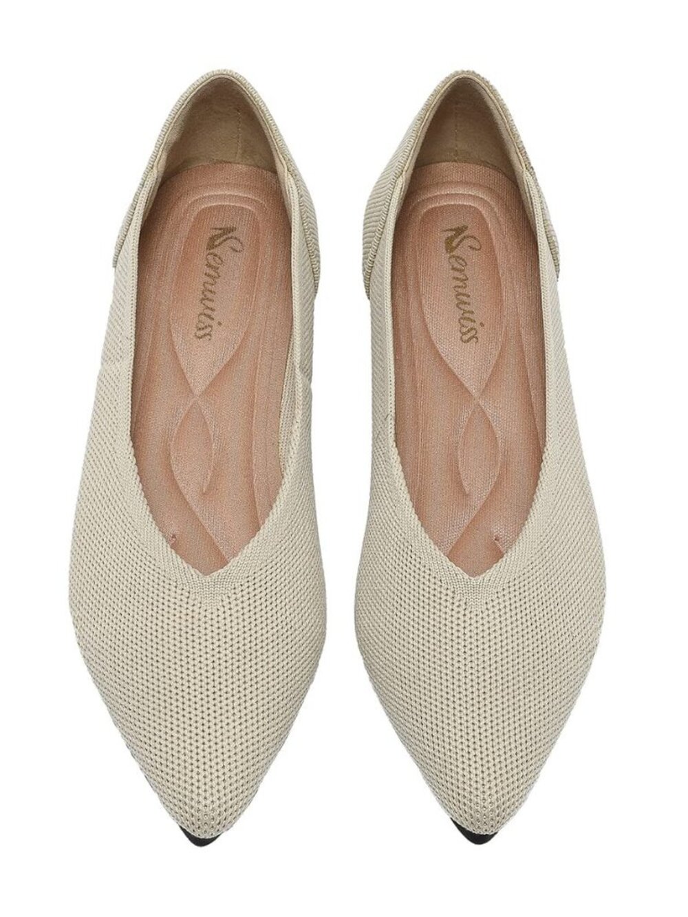 Women's Ballet Flats Comfortable Work Dressy Pointed Toe Shoes